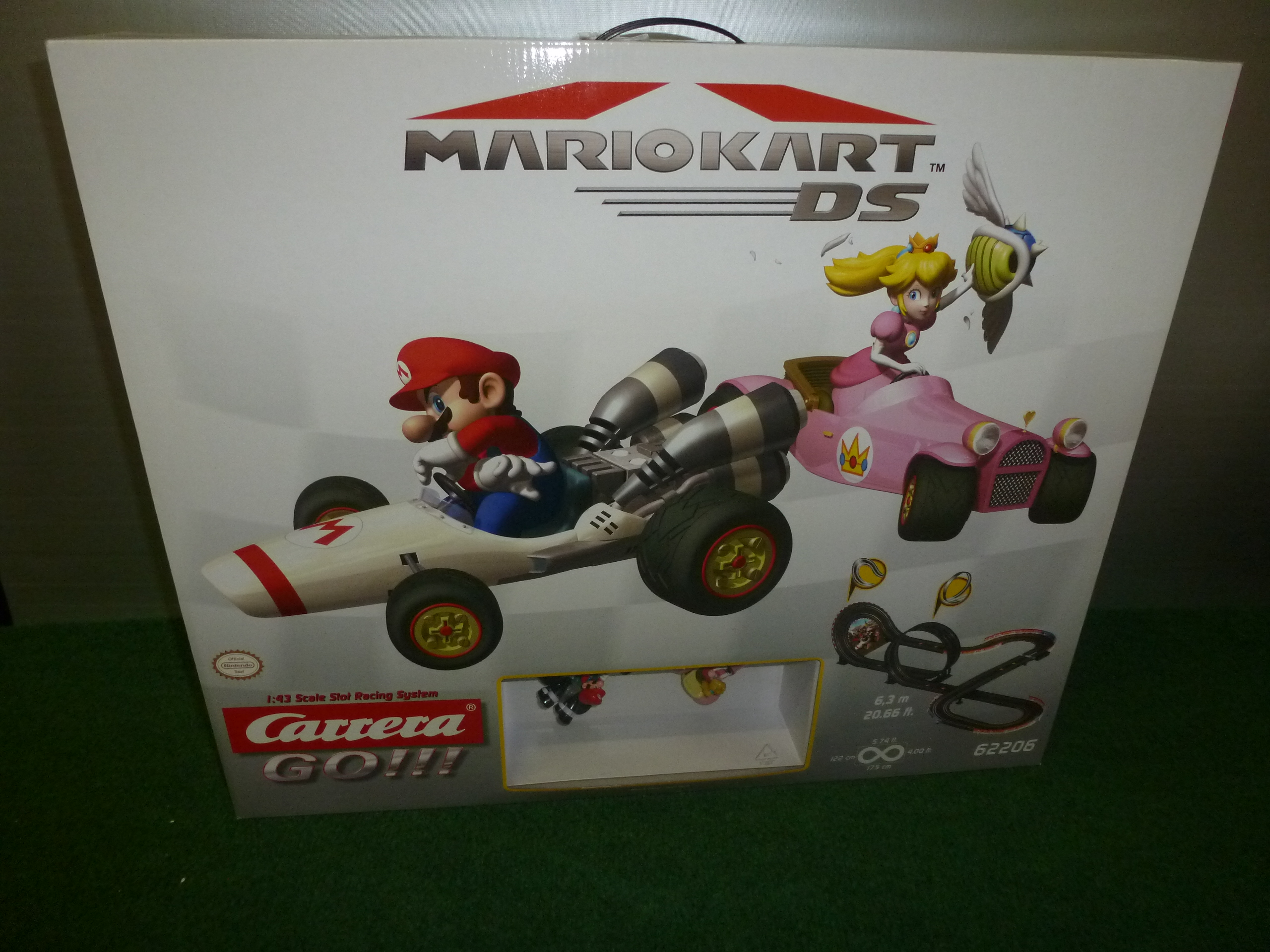 Carrera Go Mario Kart Ds Racebaan 63 Mtr Met Looping Prima Partij 7359